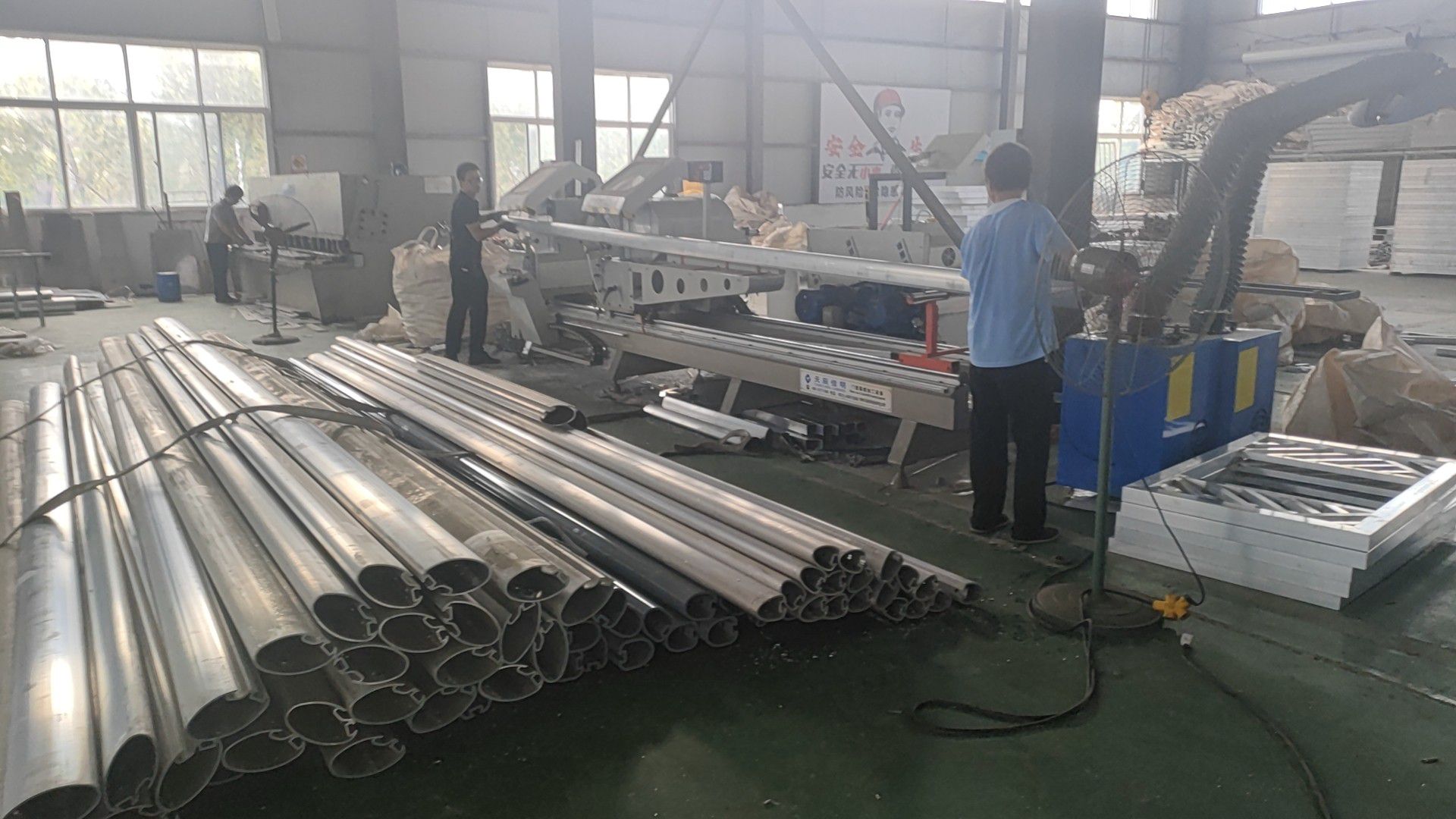 寧波鋁合金護(hù)欄生產(chǎn)的工序